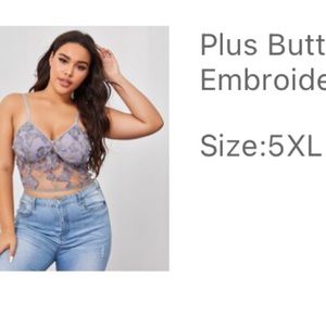 Lace Butterfly Bralette